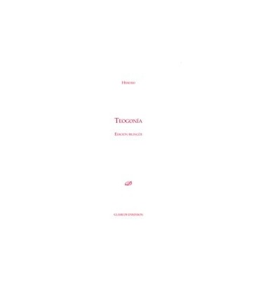 TEOGONIA (EDICION BILINGUE)