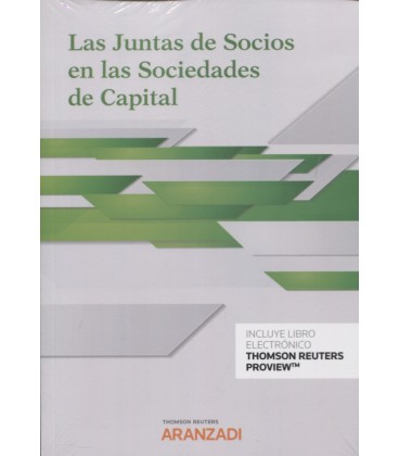 JUNTAS DE SOCIOS EN LAS SOCIEDADES DE CAPITAL