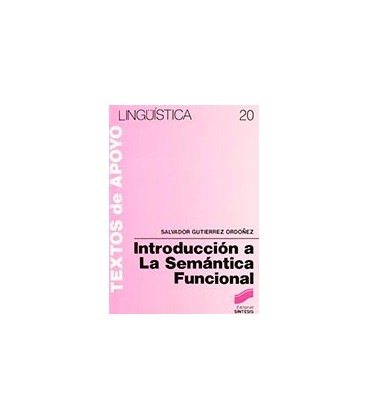 INTRODUCCION SEMANTICA FUNCIONAL 20