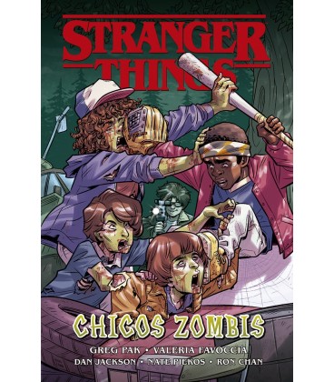 STRANGER THINGS CHICOS ZOMBIS