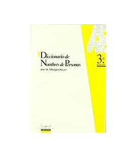 DICCIONARIO DE NOMBRES DE PERSONAS 3ED