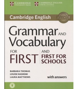 GRAMMARY AND VOCABULARY FOR FIRTS AND FIRST FOR SCHOOLS