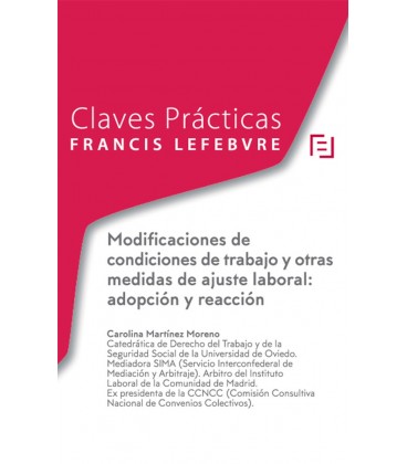 CLAVES PRACTICAS MODIFICACION DE CONDICIONES DE TRABAJO OTRAS MEDIDAS