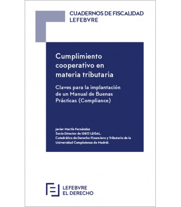 CUADERNOS DE FISCALIDAD CUMPLIMIENTO COOPERATIVO EN MATERIA TRIBUTARIA