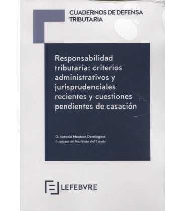 CUADERNOS DE DEFENSA TRIBUTARIA RESPONSABILIDAD TRIBUTARIA