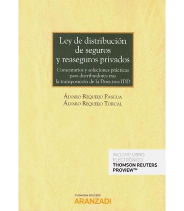 LEY DE DISTRIBUCION DE SEGUROS Y REASEGUROS PRIVADOS