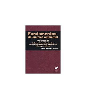 FUNDAMENTOS DE QUIMICA AMBIENTAL VOL 02