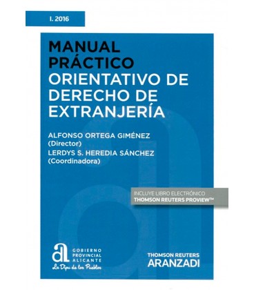 MANUAL PRACTICO ORIENTATIVO DE DERECHO DE EXTRANJERIA (DUO)