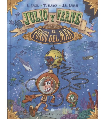 JULIO Y VERNE DESCUBREN EL FONDO DEL MAR