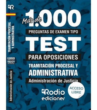 MAS DE 1000 PREGUNTAS DE EXAMEN TIPO TEST PARA OPOSICIONES CUERPO DE T