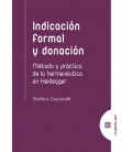 INDICACION FORMAL Y DONACION