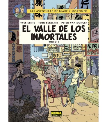 BLAKE Y MORTIMER 25 EL VALLE DE LOS INMORTALES 01