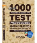 ADMINISTRATIVOS MAS DE 1.000 PREGUNTAS DE EXAMEN AYUNTAMIENTOS
