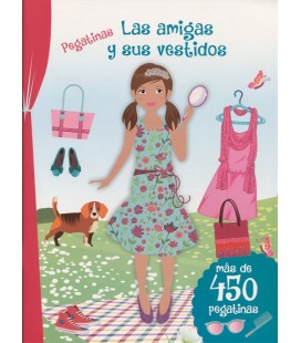 AMIGAS Y SUS VESTIDOS LIBRO DE PEGATINAS