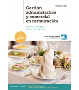 GESTION ADMINISTRATIVA Y COMERCIAL EN RESTAURACION 2 ED CFGS