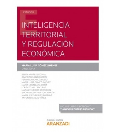 INTELIGENCIA TERRITORIAL Y REGULACION ECONOMICA (PAPEL + E-BOOK)