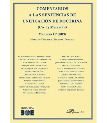 COMENTARIOS A LAS SENTENCIAS DE UNIFICACION DE DOCTRINA. CIVIL Y MERCA
