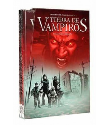 COFRE TIERRA DE VAMPIROS 2 VOLUMENES