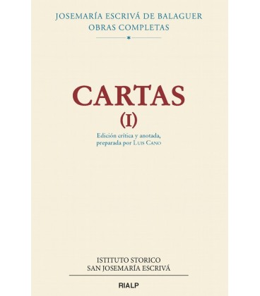 CARTAS I JOSEMARIA ESCRIVA DE BALAGUER OBRAS COMPLETAS (RUSTICA)