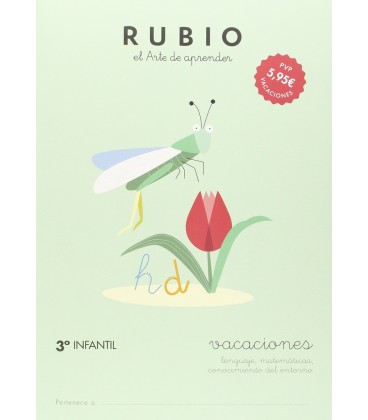 RUBIO VACACIONES 3 INFANTIL