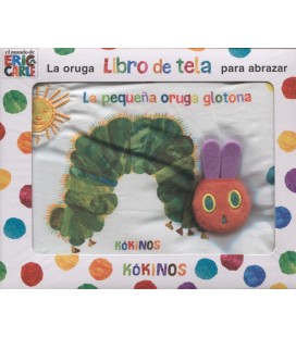 ORUGA LIBRO DE TELA PARA ABRAZAR