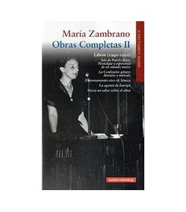 MARIA ZAMBRANOOBRAS COMPLETAS VOLUMEN II