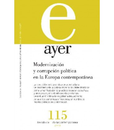 AYER 115 MODERNIZACION Y CORRUPCION POLITICA EN LA EUROPA CONTEMPORANE