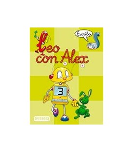 LEO CON ALEX ESCRITURA 3 PAUTA (EDUCACION INFANTIL)