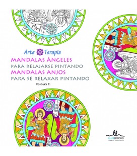 MANDALAS ANGELES PARA RELAJARSE PINTANDO