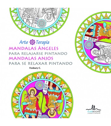 MANDALAS ANGELES PARA RELAJARSE PINTANDO