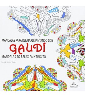 MANDALAS CON GAUDI PARA RELAJARSE PINTANDO