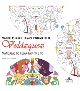 MANDALAS CON VELAZQUEZ PARA RELAJARSE PINTANDO