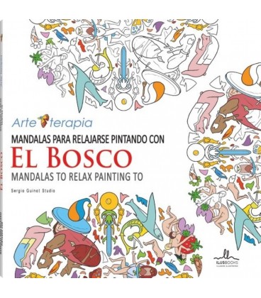 MANDALAS CON EL BOSCO PARA RELAJARSE PINTANDO