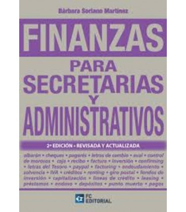 FINANZAS PARA SECRETARIAS Y ADMINISTRATIVOS 2 ED