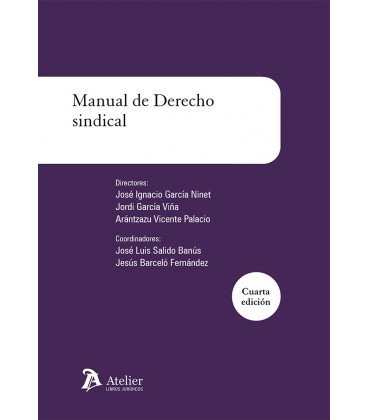MANUAL DE DERECHO SINDICAL 4 ED