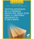 TEXTOS ESPAÑOLES DE LA PRIMERA MITAD DEL SIGLO XVIII PARA LA HISTORIA