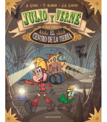 JULIO Y VERNE DESCUBREN EL CENTRO DE LA TIERRA