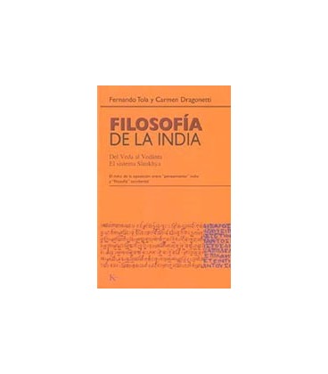 FILOSOFIA DE LA INDIA SP