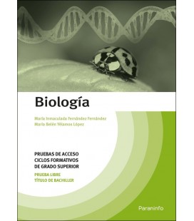 BIOLOGIA PRUEBAS DE ACCESO A CICLOS FORMATIVOS DE GRADO SUPERIOR