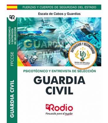GUARDIA CIVIL TEST PSICOTECNICO Y ENTREVISTA PERSONAL 2020