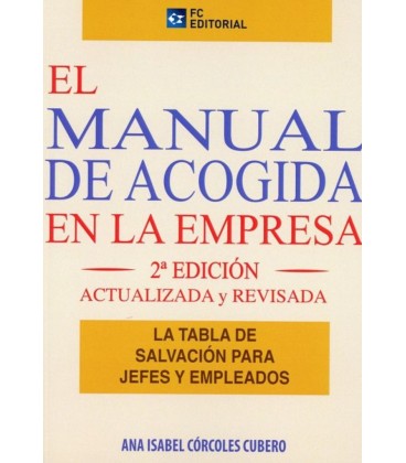 MANUAL DE ACOGIDA EN LA EMPRESA 2ºED