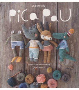 BANDA DE PICA PAU 20 DIVERTIDOS AMIGURUMIS