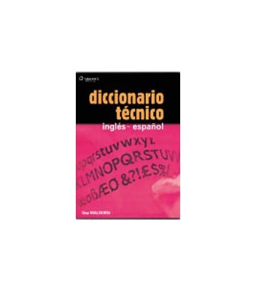 DICCIONARIO TECNICO INGLES ESPAÑOL