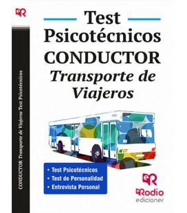 CONDUCTOR TRANSPORTE DE VIAJEROS TEST PSICOTECNICOS