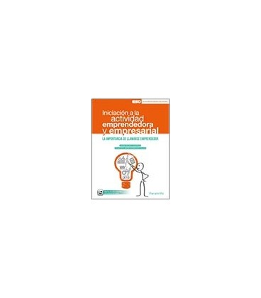 INICIACION A LA ACTIVIDAD EMPRENDEDORA Y EMPRESARIAL ESO OPTATIVA