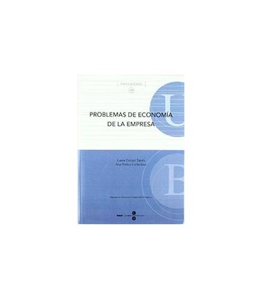 PROBLEMAS DE ECONOMIA DE LA EMPRESA
