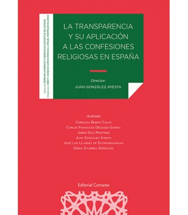 TRANSPARENCIA Y SU APLICACION A LAS CONFESIONES RELIGIOSAS EN ESPAÑA
