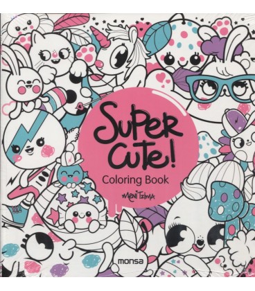 SUPER CUTE COLORING BOOK