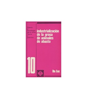 INDUSTRIALIZACION DE LA GRASA DE ANIMALES