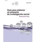 GUIA PARA ELABORAR UN PROYECTO DE INVESTIGACION SOCIAL
